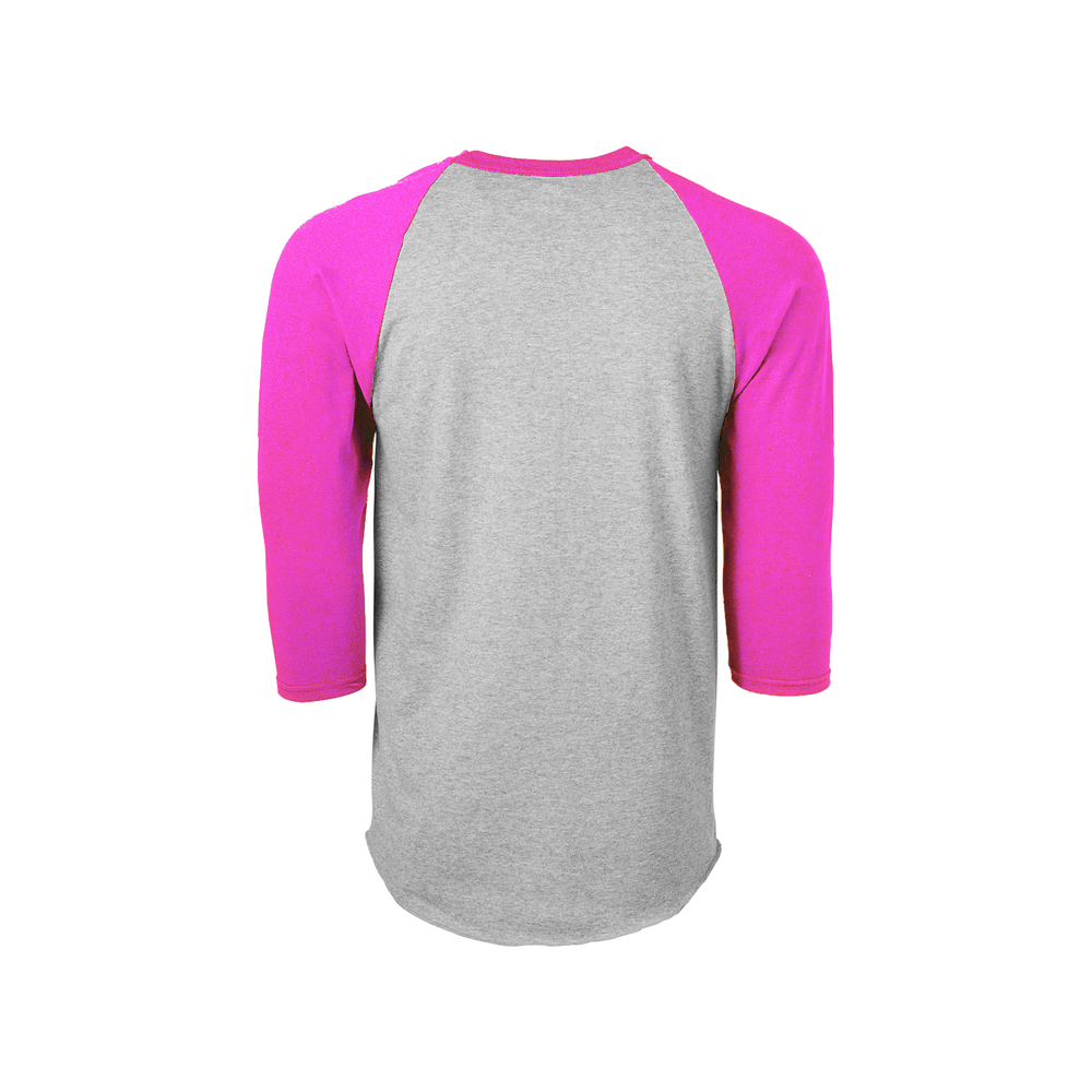 Soffe Adult Classic Heathered Baseball Jersey Soffe Adult Classic Heathered Baseball Jersey