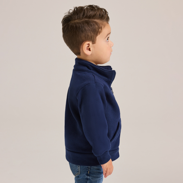Toddler Mock Neck Zip Jacket