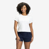 MODEL IS 5'10" AND WEARING A SIZE MEDIUM