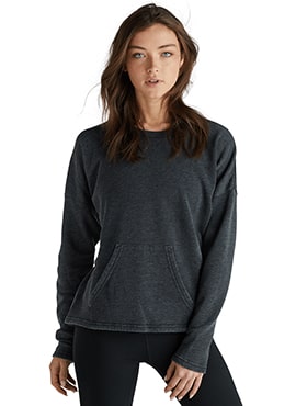 woman wearing pullover sweater