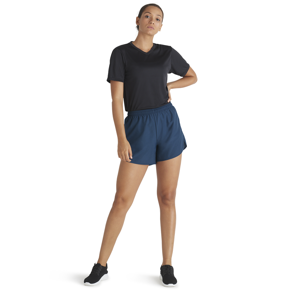 NEW Drawstring Panty Lined Zip Pocket Athletic Running Short (XL