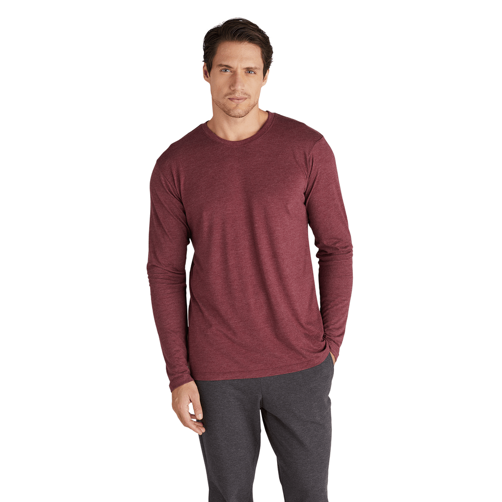 Fullerton City Shamrock Tri-Blend Long Sleeve T-Shirt 