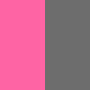 soffe dri girls short, 1110G, neon pink/gunmetal