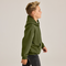 soffe youth classic zip hooded sweatshirt  sideview