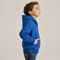 soffe juvenile classic zip hooded sweatshirt  sideview